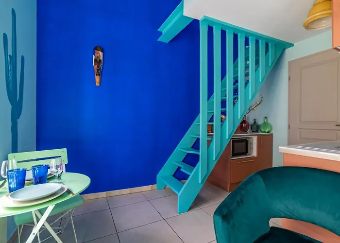 Διαμέρισμα Le Reve Bleu Majorelle - Duplex Sur Les Toits - Nuit A Νιμ