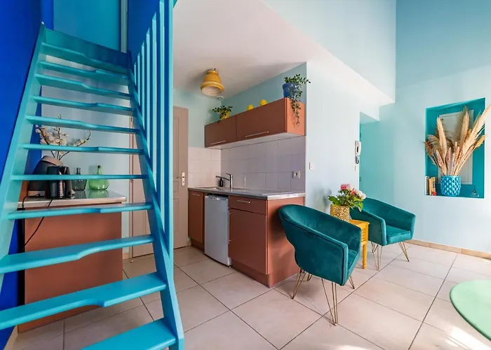 Le Reve Bleu Majorelle - Duplex Sur Les Toits - Nuit A Διαμέρισμα Νιμ